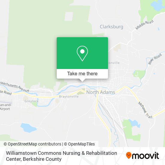 Williamstown Commons Nursing & Rehabilitation Center map