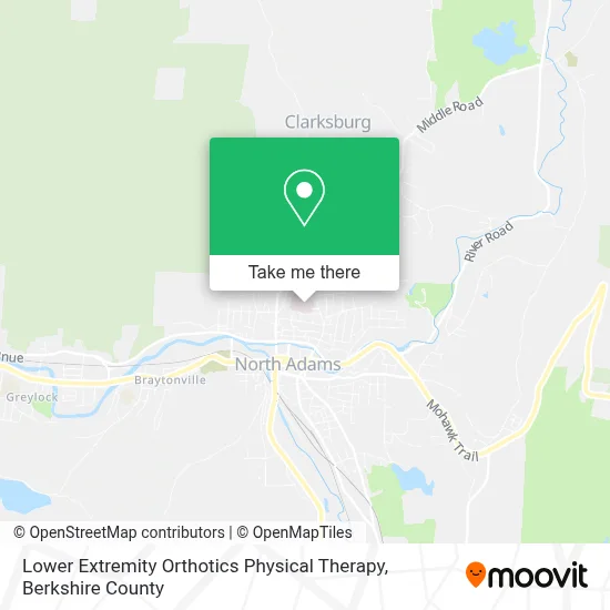 Lower Extremity Orthotics Physical Therapy map