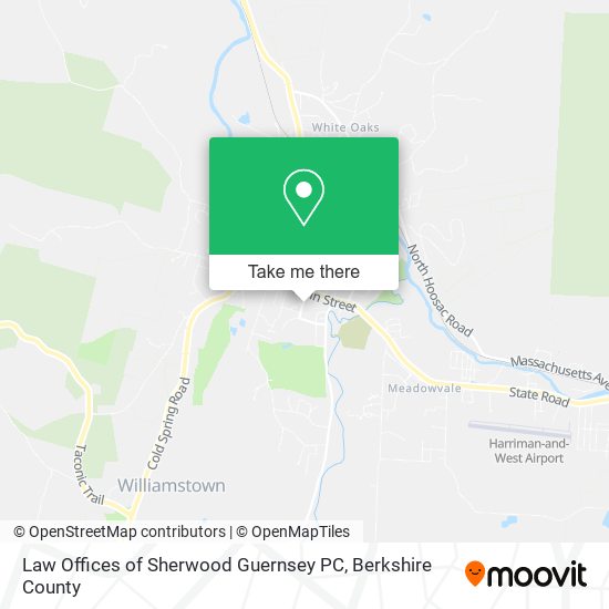 Mapa de Law Offices of Sherwood Guernsey PC