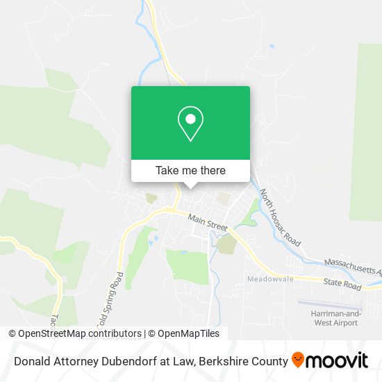 Mapa de Donald Attorney Dubendorf at Law