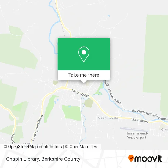 Chapin Library map