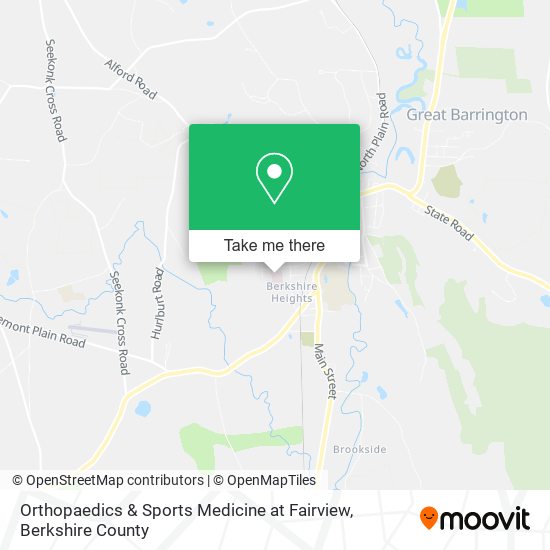 Mapa de Orthopaedics & Sports Medicine at Fairview