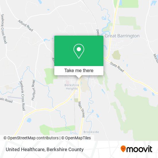 United Healthcare map