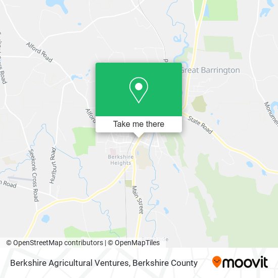 Berkshire Agricultural Ventures map