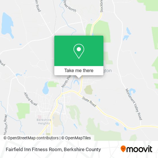 Mapa de Fairfield Inn Fitness Room