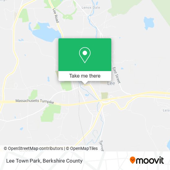 Lee Town Park map