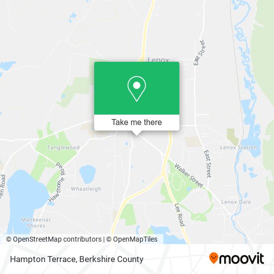 Hampton Terrace map