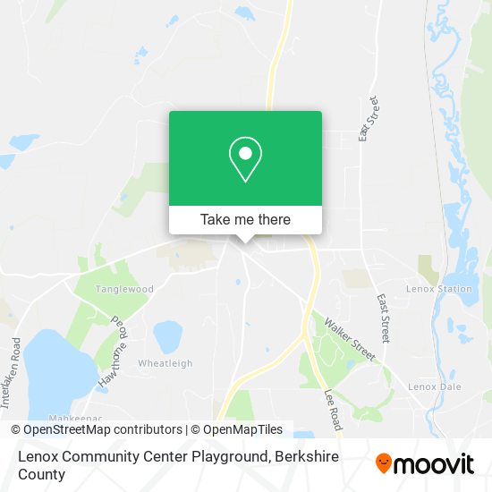 Mapa de Lenox Community Center Playground