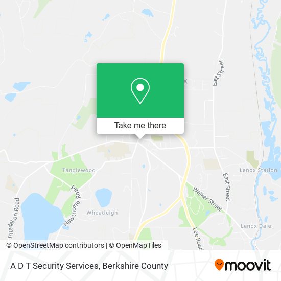 A D T Security Services map