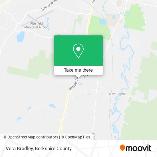 Vera Bradley map