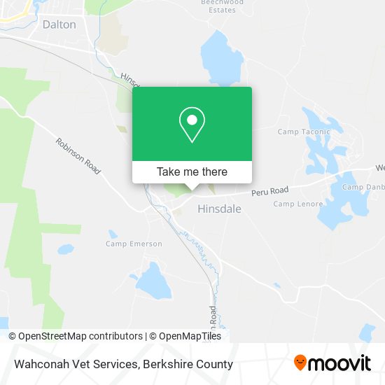 Mapa de Wahconah Vet Services