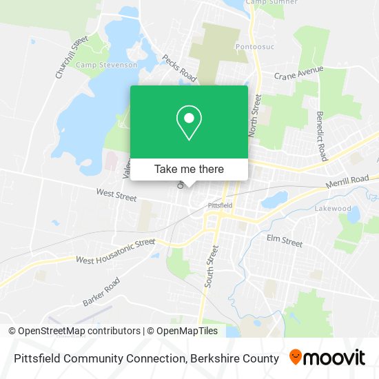 Mapa de Pittsfield Community Connection