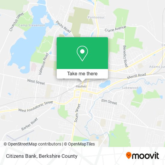 Mapa de Citizens Bank