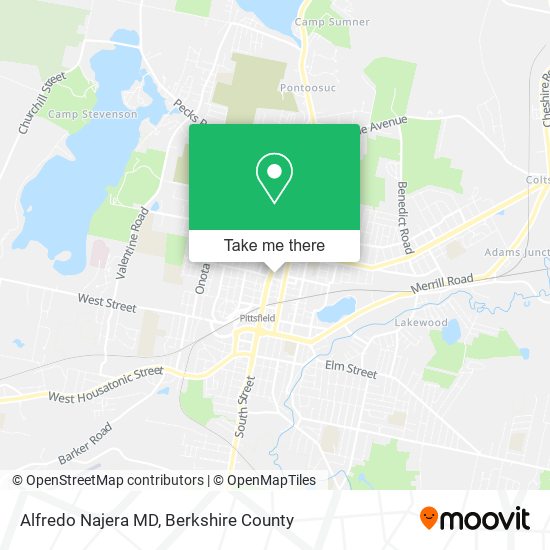 Alfredo Najera MD map