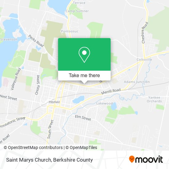 Saint Marys Church map