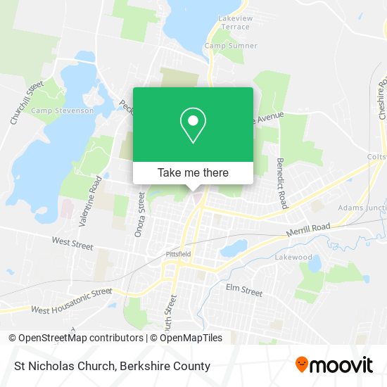 St Nicholas Church map