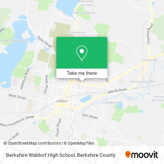 Berkshire Waldorf High School map