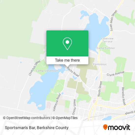 Sportsman's Bar map