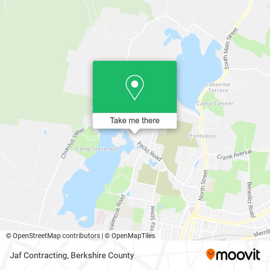 Jaf Contracting map