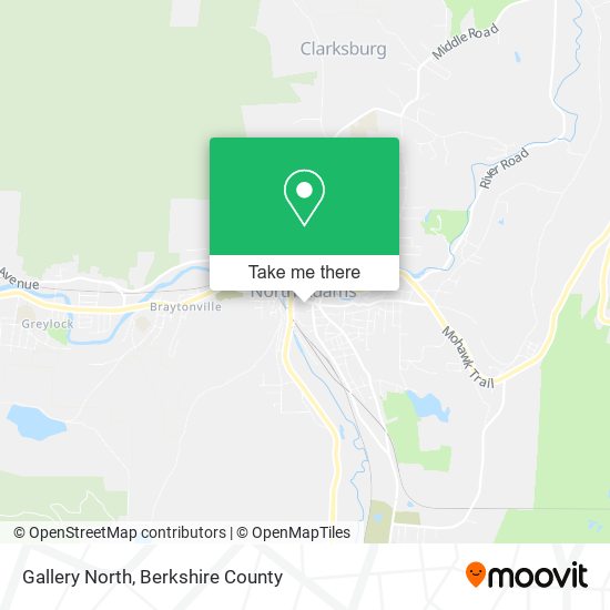 Gallery North map