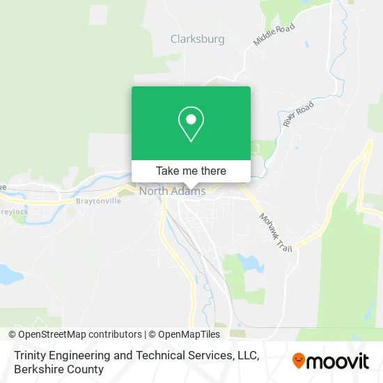 Mapa de Trinity Engineering and Technical Services, LLC