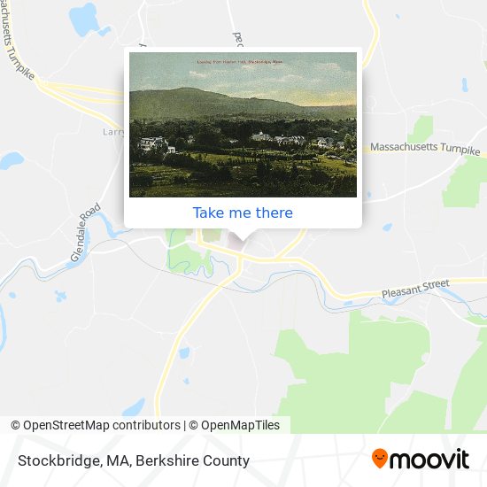 Mapa de Stockbridge, MA