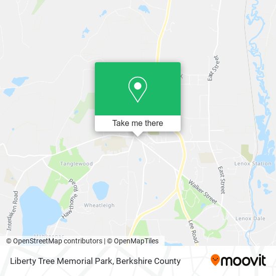 Liberty Tree Memorial Park map