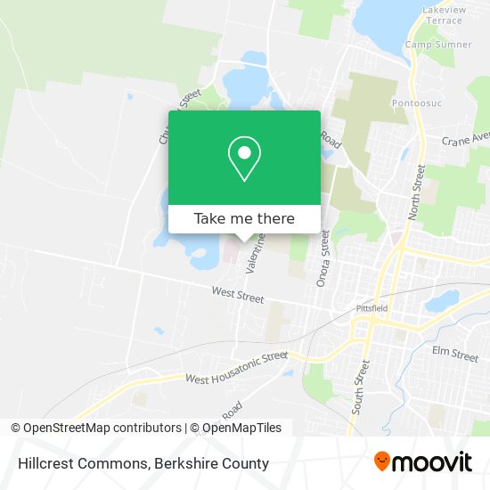 Mapa de Hillcrest Commons