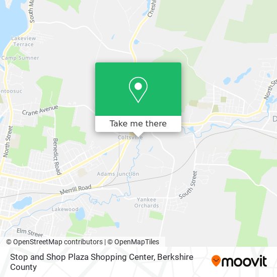 Mapa de Stop and Shop Plaza Shopping Center