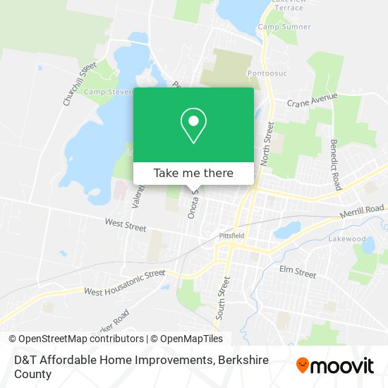 Mapa de D&T Affordable Home Improvements