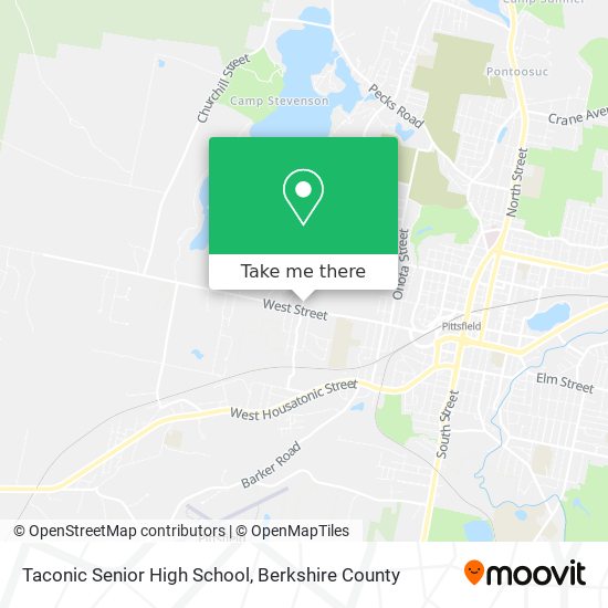 Mapa de Taconic Senior High School