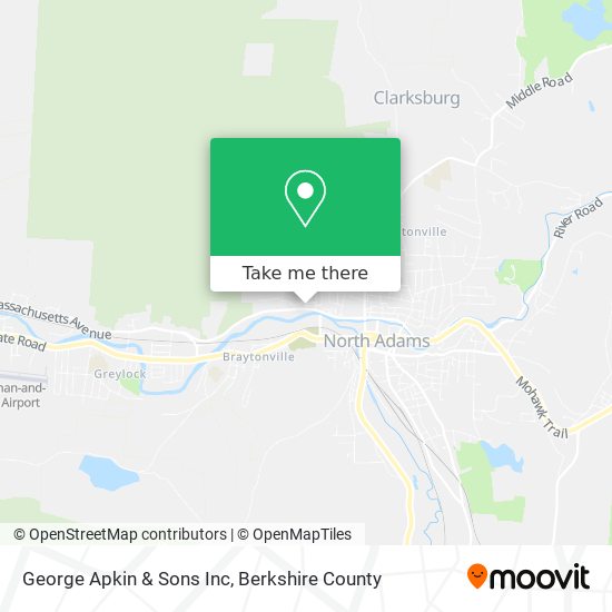 George Apkin & Sons Inc map