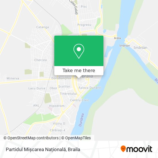 Partidul Mișcarea Națională map