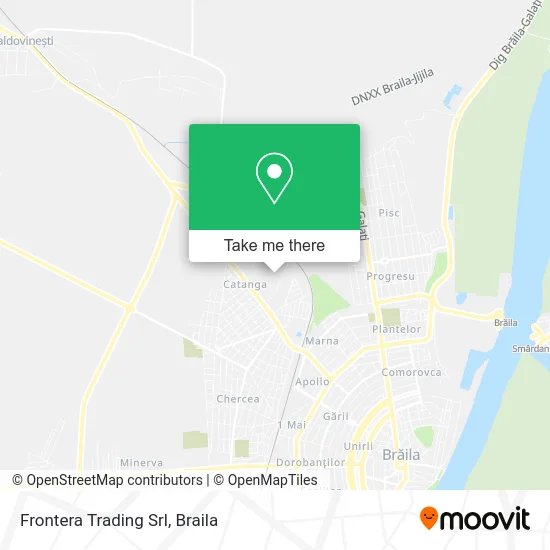 Frontera Trading Srl map