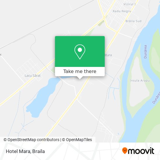 Hotel Mara map
