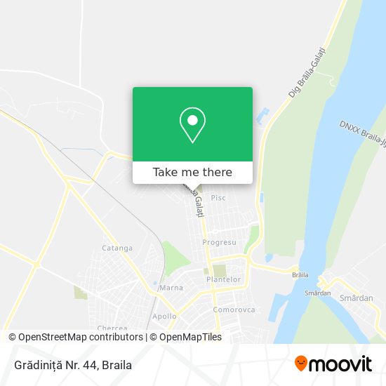 Grădiniță Nr. 44 map
