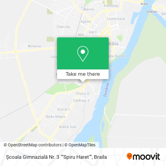 Școala Gimnazială Nr. 3 ""Spiru Haret"" map