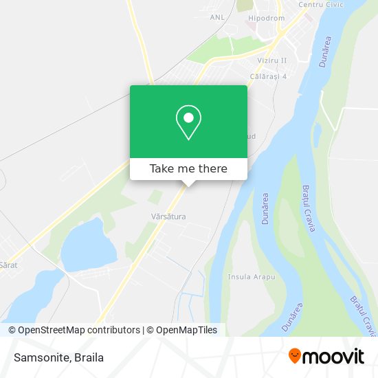 Samsonite map