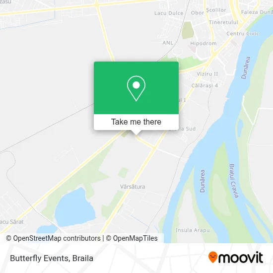 Butterfly Events map