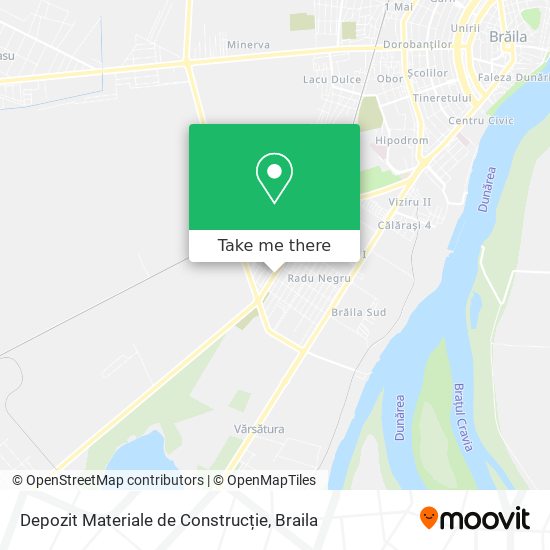 Depozit Materiale de Construcție map