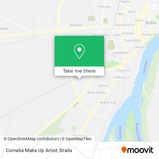 Cornelia Make Up Artist map