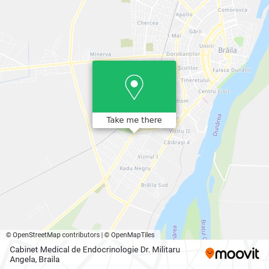 Cabinet Medical de Endocrinologie Dr. Militaru Angela map