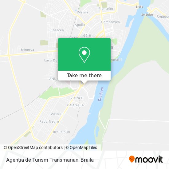 Agenția de Turism Transmarian map