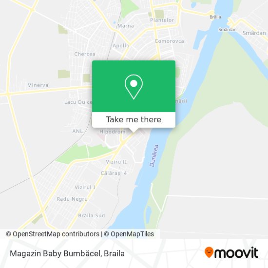 Magazin Baby Bumbăcel map