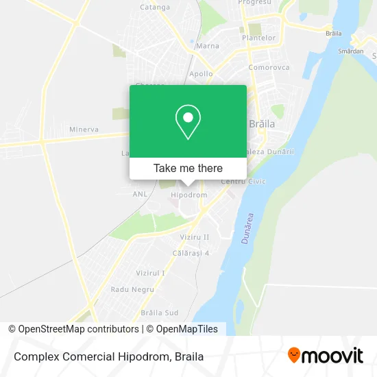 Complex Comercial Hipodrom map