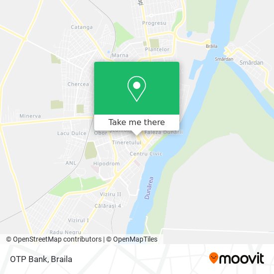 OTP Bank map