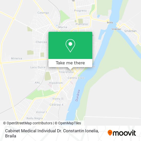 Cabinet Medical Individual Dr. Constantin Ionelia map