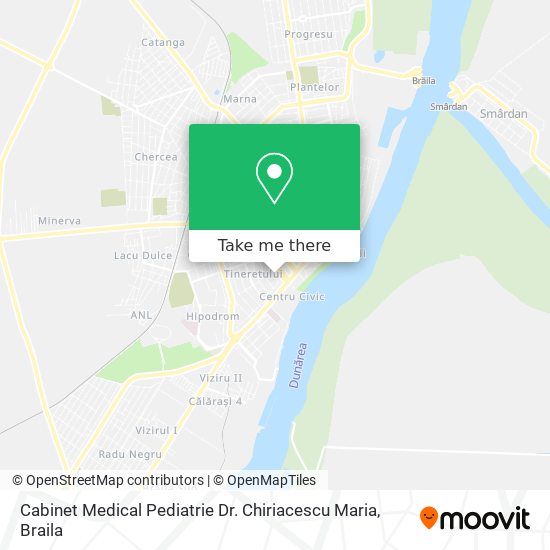 Cabinet Medical Pediatrie Dr. Chiriacescu Maria map