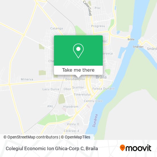 Colegiul Economic Ion Ghica-Corp C map