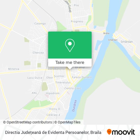 Directia Județeană de Evidenta Persoanelor map